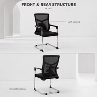 Chaise de bureau en maille avec nœud, design ergonomique de luxe, chaise de bureau moderne, offre spéciale