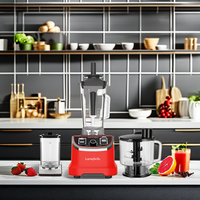 2024 Nieuwe Producten 3 In 1 Blender 3l 6600W Roestvrijstalen Vleesmolen Vruchtensap Smoothie Blenders En Sapcentrifuges