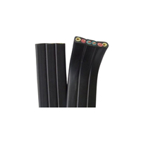 Vente en gros de fil de câble souple plat 4*2.5mm câble de cuivre rond 4*6mm pour les grues