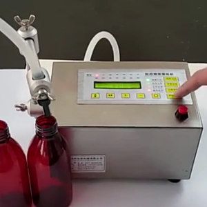 Electric Mini Portable Numerical Control Liquid Filling MachinePerfume Water <b>Juice</b> Drinking Soymilk <b>Juice</b> Filling <b>Machine</b> - Product Image 5