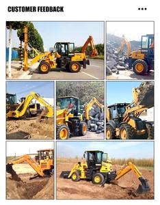 चीन कारखाने हॉट बिक्री सस्ती कीमत 2.5 टन मिनी बैकहोए लोडर व्हील बैकहोए लोडर - Product Image 6