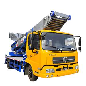 Dongfeng 45m truk terpasang Aerial Work Platform ember truk Aerial Working Platform 4x2 truk tangga rak pengiriman pabrik - Product Image 1