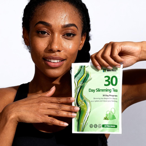 C100 Tisane Minceur aux Herbes 30 Jours – 30 Sachets – Mélange Naturel pour la Perte de Poids – Feuille de Séné, Graine de Cassia, Feuille de Lotus – Thé Diététique - Product Image 1