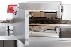 آلة مستمرة ، فرن نقل ونفق البيتزا ، شاحنة طعام بيتزا ، فرن نفق بحزام التصادم - Product Image 5