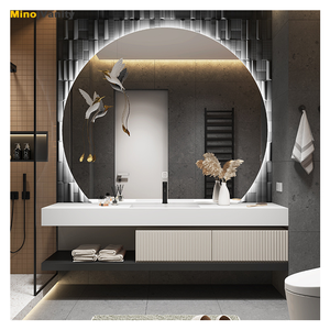 Vanitorio อ่างล้างมือสไตล์คลาสสิก,อ่างล้างหน้ากระจกตู้โต๊ะเครื่องแป้งห้องน้ำสไตล์ใหม่ปี<span class=keywords><strong>2022</strong></span> - Product Image 4