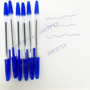 Buen precio, fabricante para escribir, venta al por mayor, bolígrafo de plástico <span class=keywords><strong>barato</strong></span>, bolígrafo promocional con estudiante escolar - Product Image 5