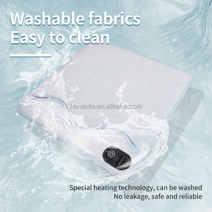 多功能冬季暖手器和脚，有暖手器40 * 40厘米12v Usb加热暖脚器超柔软织物加热垫 - Product Image 2