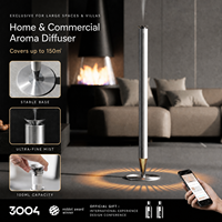 Diffuseur d'arômes moderne et minimaliste sur pied en aluminium 3004, nébuliseur silencieux sans eau pour villa, bureau, réception