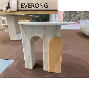 أثاث حديث متين من EV لغرفة المعيشة أثاث قهوة حجري قابل للتركيب - Product Image 3