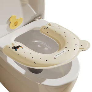 Nouvelle conception pratique, couvercle de siège de toilette écologique, ensemble d'accessoires de salle de bain avec logo personnalisé, outils imperméables et résistants au froid - Product Image 4