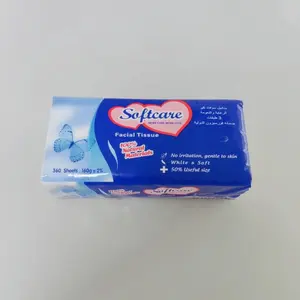 Soft pack tessuti del viso, Tasca di tessuto, tessuto Facciale di carta tessuto Facciale