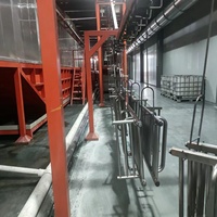 Ligne de production automatique de revêtement interne FBE à 3 couches de précision pour pipeline en acier avec machine de revêtement en poudre époxy