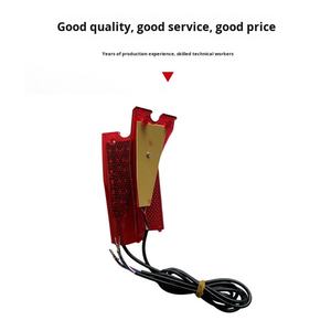 Luces LED de Señalización de Giro Izquierda y Derecha, Luces de Advertencia de Frenado para KUGOO M4, Accesorios para Patinete Eléctrico Autoequilibrado - Product Image 4