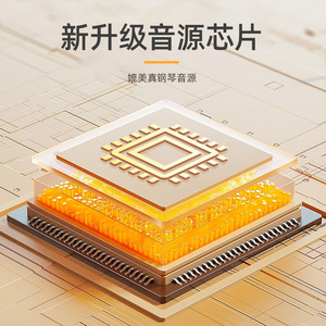 Piano numérique 88 touches, marteaux lestés imitation, éclairage intelligent, piano électrique pour adultes, usage domestique - Product Image 1