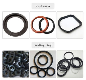 Accessoires de machines industrielles de produits en plastique en caoutchouc de silicone personnalisés avec trous de vis moules de pièces en caoutchouc - Product Image 6