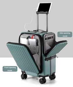 Nouvelle Valise PC <span class=keywords><strong>Elite</strong></span> d'Affaires 20 Pouces à Double Ouverture Transfrontalière avec Serrure TSA, Étanche et Ultra-Légère - Product Image 3
