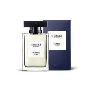 Italian Supplier Wholesale Original Verset Parfums Brand Custom Scent Authentic Perfume For Men