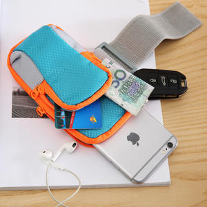 Brassard de course unisexe étanche avec sac de sport extérieur et manchon de bras pour téléphone - Product Image 2