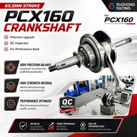 Maßgefertigte Geschmiedete Rennkurbelwelle 65,5mm für Honda PCX160 ADV160 Rennmotorteile Hochfeste Hubverlängerungs-Kurbelwellen-Kit