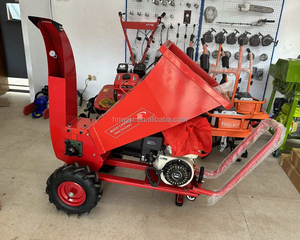 Tree Branch Shredder Machine Tree Chipper Branch <b>Crusher</b> Log <b>Wood</b> Chipper Shredder <b>Wood</b> Tree Cutting Machine - Product Image 2