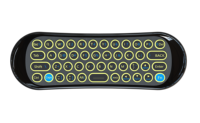 Xiaomi — clavier QWERTY, Rechargeable, 2.4G, avec gyroscope intégré, télécommande vocale, fonction d'apprentissage à infrarouge