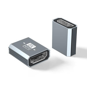 Hot bán hợp kim nhôm cao cấp 8K <span class=keywords><strong>HDMI</strong></span> kết nối nữ <span class=keywords><strong>HDMI</strong></span> để nữ <span class=keywords><strong>HDMI</strong></span> Adapter - Product Image 1