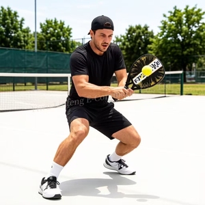 Raquette de <span class=keywords><strong>padel</strong></span> professionnelle 12K en fibre de carbone, personnalisable pour amateurs, sacs de <span class=keywords><strong>padel</strong></span> inclus, échantillon disponible, fabrication sur mesure - Product Image 2