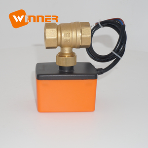 Winvall hvac מערכת כדור פליז חשמלי מיני שסתום מנוע זרימת מים ממונעת שסתומים קטנים 2 דרך שסתום כדור ממונע - Product Image 2