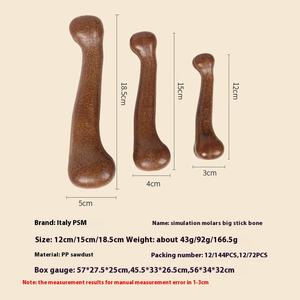 Venta al por mayor, juguete ecológico <span class=keywords><strong>para</strong></span> <span class=keywords><strong>perros</strong></span>, palo con sabor a carne sólida, mordedor, hueso de entrenamiento interactivo resistente a mordeduras y al desgaste <span class=keywords><strong>para</strong></span> <span class=keywords><strong>perros</strong></span> - Product Image 5