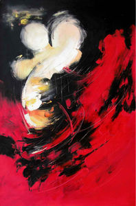 Dipinto Murale Acrilico Astratto Moderno Creativo <span class=keywords><strong>con</strong></span> Figura Umana Decorativa - Product Image 2