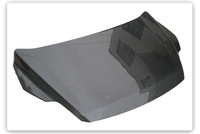 Pour 2008-2010 Ford Focus fibre de carbone capot d'origine capot Scoop voiture moteur couverture Bodykit