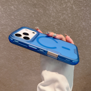 Coque transparente magnétique CHAOYIDIAN Matte Candy à chargement sans fil pour <span class=keywords><strong>iPhone</strong></span> 17 Air 17 Pro Max, antichoc, protection intégrale 3-en-1 - Product Image 2
