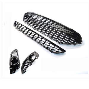 Rejilla de Panal de Abeja para Ford Fiesta ST, Modificación de Parachoques Delantero, Plástico ABS, Nuevo - Product Image 5