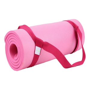 पर्यावरण अनुकूल समायोज्य खेल फिटनेस कपास योग मैट कैरी स्ट्रैप - Product Image 1