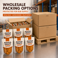 Meat Floss Crispy Twist, Snack en pâte torsadée à la main, Vente en gros en vrac, OEM, Marque privée, Prêt à l'emploi pour l'exportation et la distribution