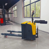 Chariot élévateur électrique 2T à conducteur à bord, facile à utiliser pour le transport et la gestion des marchandises en entrepôt – Approvisionnement direct usine