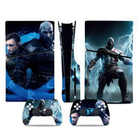 Autocollant en vinyle personnalisé pour la console et la manette Playstation PS5 Digital Edition, couvrant tout le corps