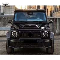 Kit carrosserie Widestar B Style B800 pour Mercedes Classe G W465, amélioration avec pare-chocs PP, élargisseurs d'ailes en fibre de carbone et calandre