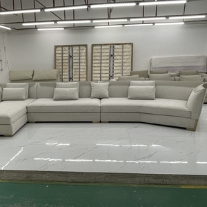 قماش إيطالي حديث مخصص بتصميم بسيط غرفة معيشة على شكل حرف L للفنادق والشقق - Product Image 4