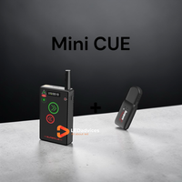 Mini Telecomando PowerPoint Wireless 433MHz con Puntatore Laser, Portata 100m, Ricaricabile, Plug and Play per PC e Mac
