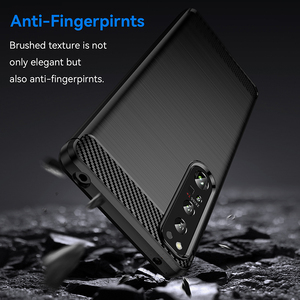 Étui pour <span class=keywords><strong>Sony</strong></span> <span class=keywords><strong>Xperia</strong></span> 1 IV, texture carbone, antichoc, souple, TPU, <span class=keywords><strong>coque</strong></span> de téléphone portable pour <span class=keywords><strong>Xperia</strong></span> 5 V 10 VI 1 VIII - Product Image 3