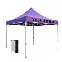 Gazebo pliant extérieur de tente d'auvent de bruit en aluminium résistant avec quatre jambes pour le marketing d'événement et le parasol