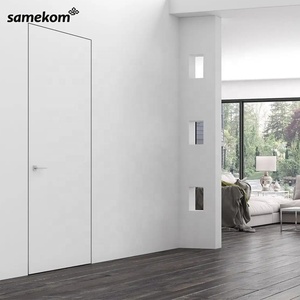 <span class=keywords><strong>Porte</strong></span> intérieure Amélioration de l'habitat <span class=keywords><strong>Porte</strong></span> d'accès invisible au <span class=keywords><strong>grenier</strong></span> <span class=keywords><strong>Porte</strong></span> en bois en aluminium cachée enveloppée - Product Image 2