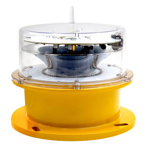 ICAO onayı AC220V DC24V orta yoğunluklu B tipi kırmızı yanıp sönen uyarı ışığı - Product Image 2