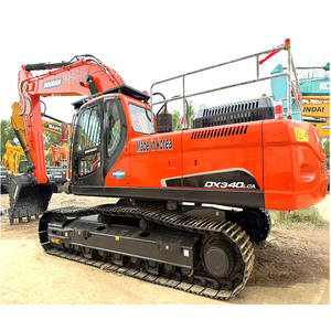 Pelle sur chenilles Doosan DX340LCA d'occasion Pelle hydraulique originale fabriquée en Corée Pelle hydraulique Doosan Dx225 Dx300 - Product Image 1