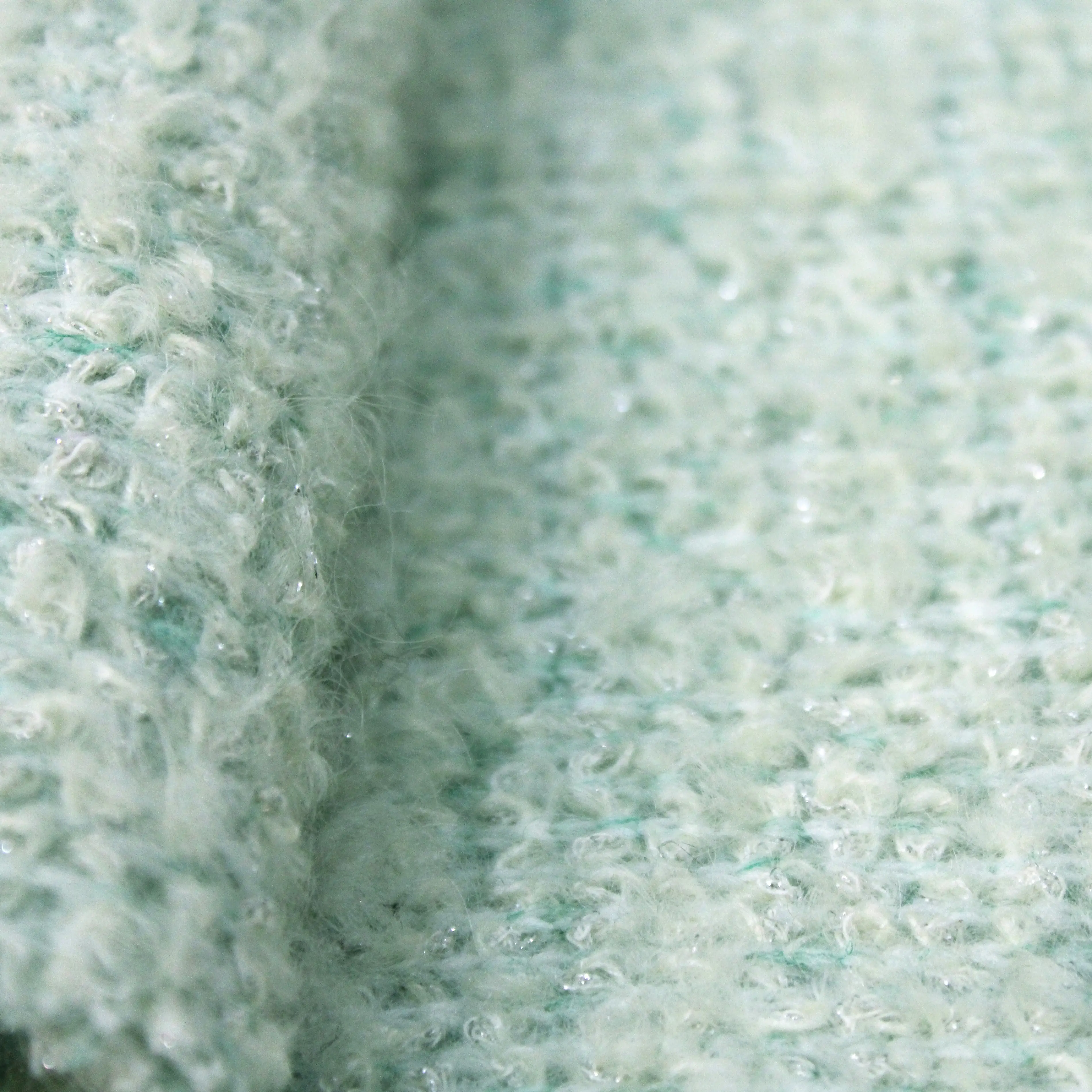 2023 nouveautés fabrication meilleur prix de vente haute qualité brillant soie ruban fantaisie fil boucle laine Mohair alpaga tricot tissu