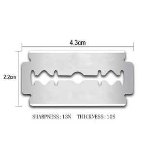 Bán buôn Chất lượng cao thép không gỉ đôi lưỡi dao cạo cạnh-Gói gia đình của 50 lưỡi - Product Image 1