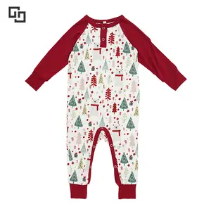 Custom Bamboo Baby Sleep Suit roupas de bebe Organic Fabric Bamboo Baby Romper 0-12 months Baby Bamboo Pajamas