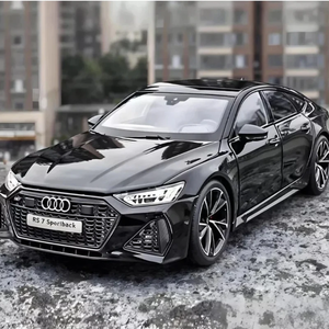 Auto Deportivo de Lujo Au-di RS7 Sportback, Modelo a Escala 1:18 de Metal Fundido a Presión, Edición con Llave de Control Remoto, Tamaño Grande, Coleccionable - Product Image 6