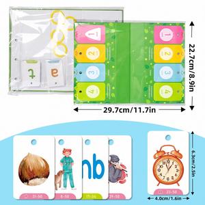 Tarjetas de Palabras Visuales para Educación en Casa y Jardín de Infancia, Ortografía, Lectura, Primer Grado, Palabras CVC, Juegos de Fonética - Product Image 5